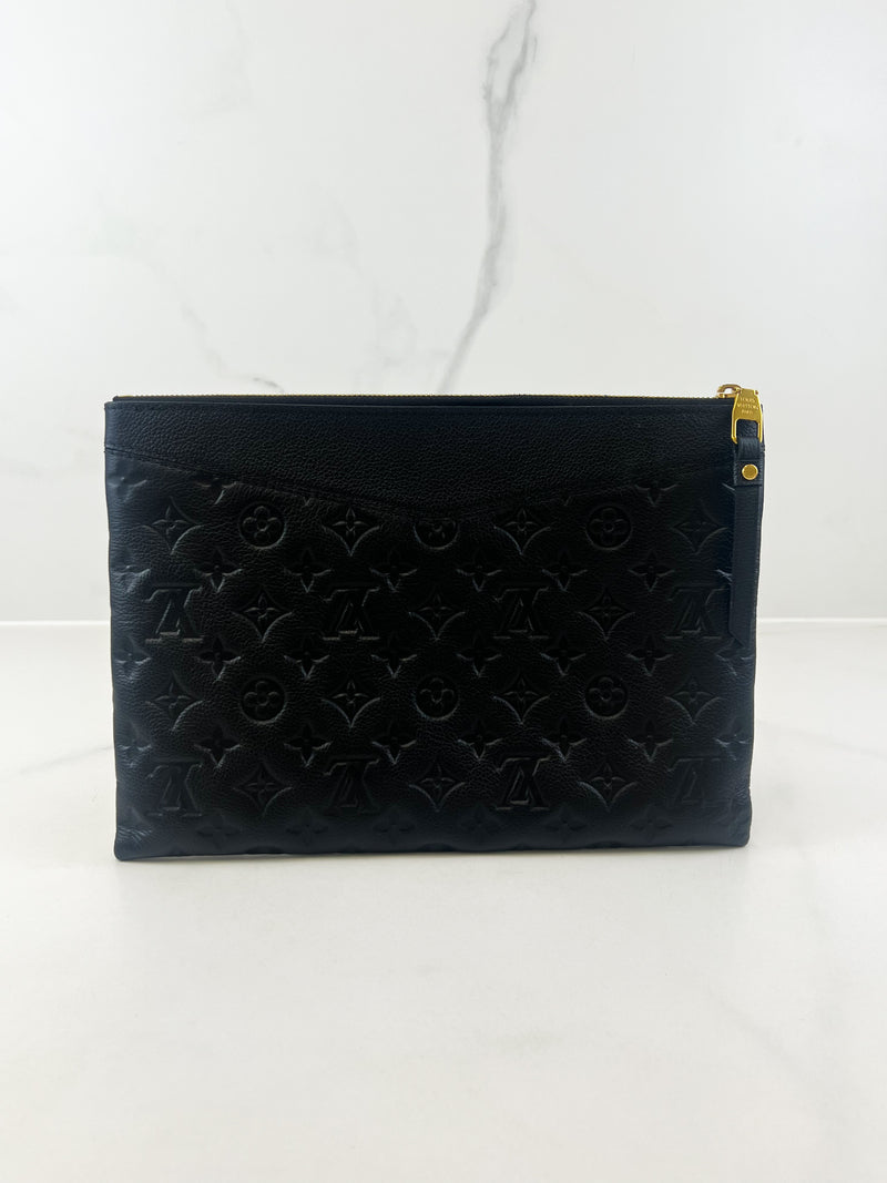 Louis Vuitton Monogram Empreinte Leather Daily Pouch