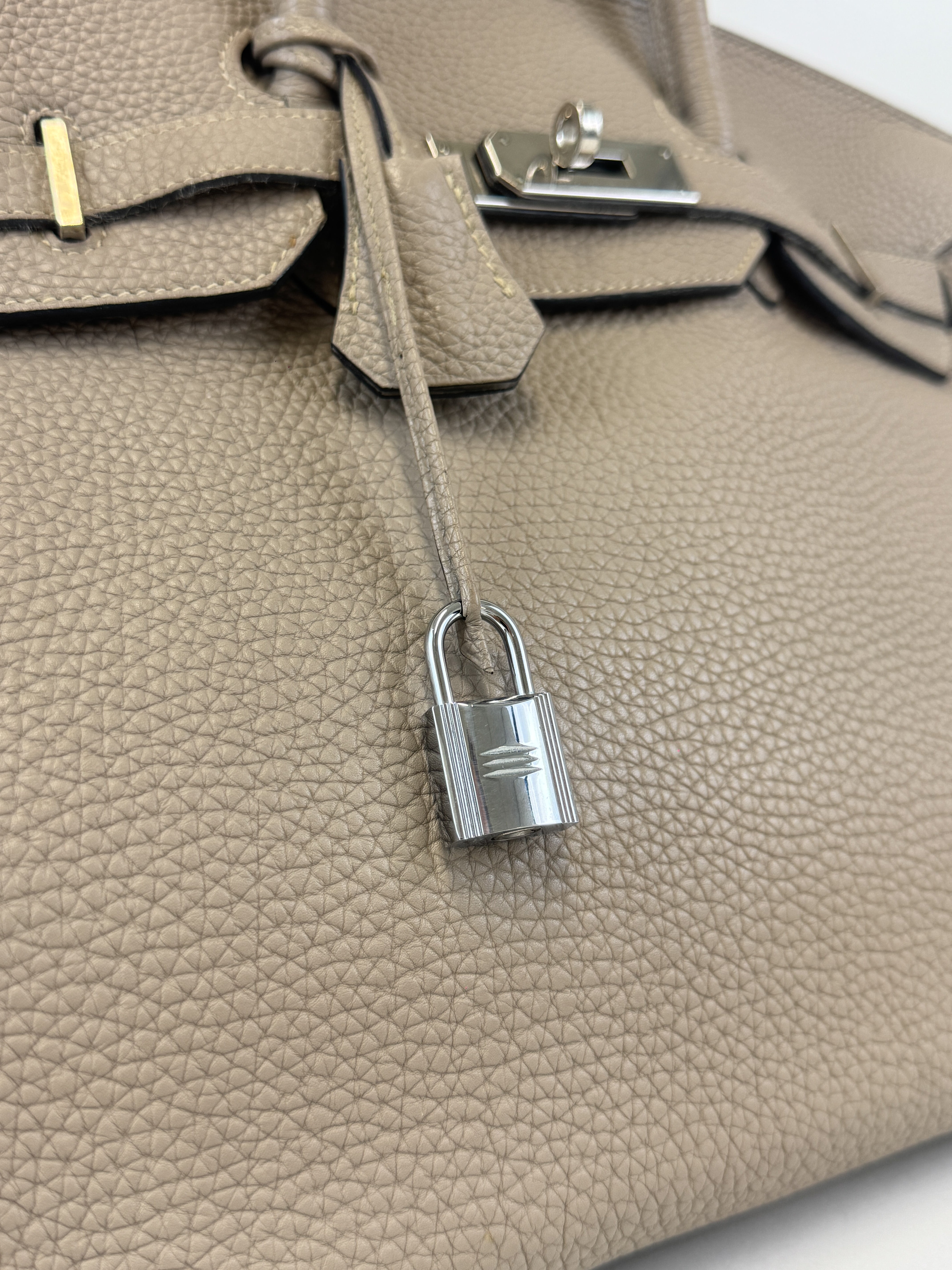 Hermes Clemence Leather Birkin 35