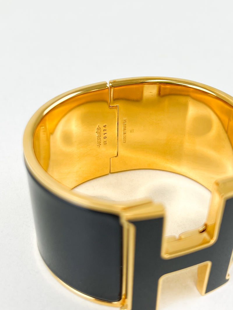 Hermes Extra Wide Clic Clac H Bracelet