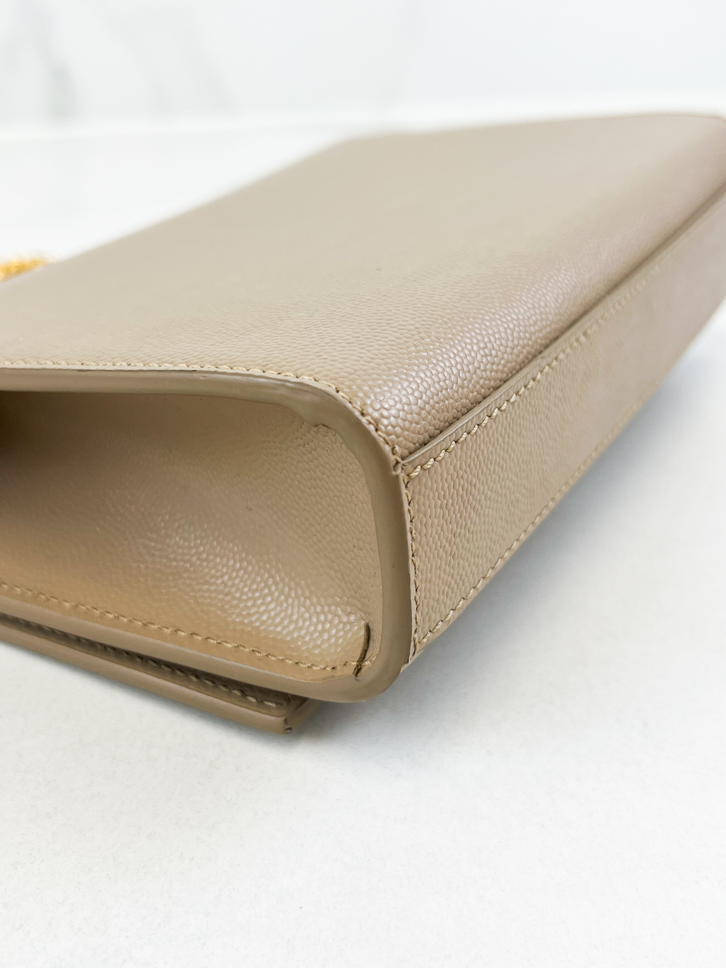 Saint Laurent Kate Small in Grain Embossed Leather