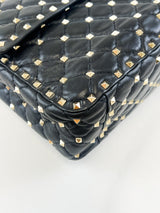 Valentino Garavani Rockstud Spike Nappa Leather Bag