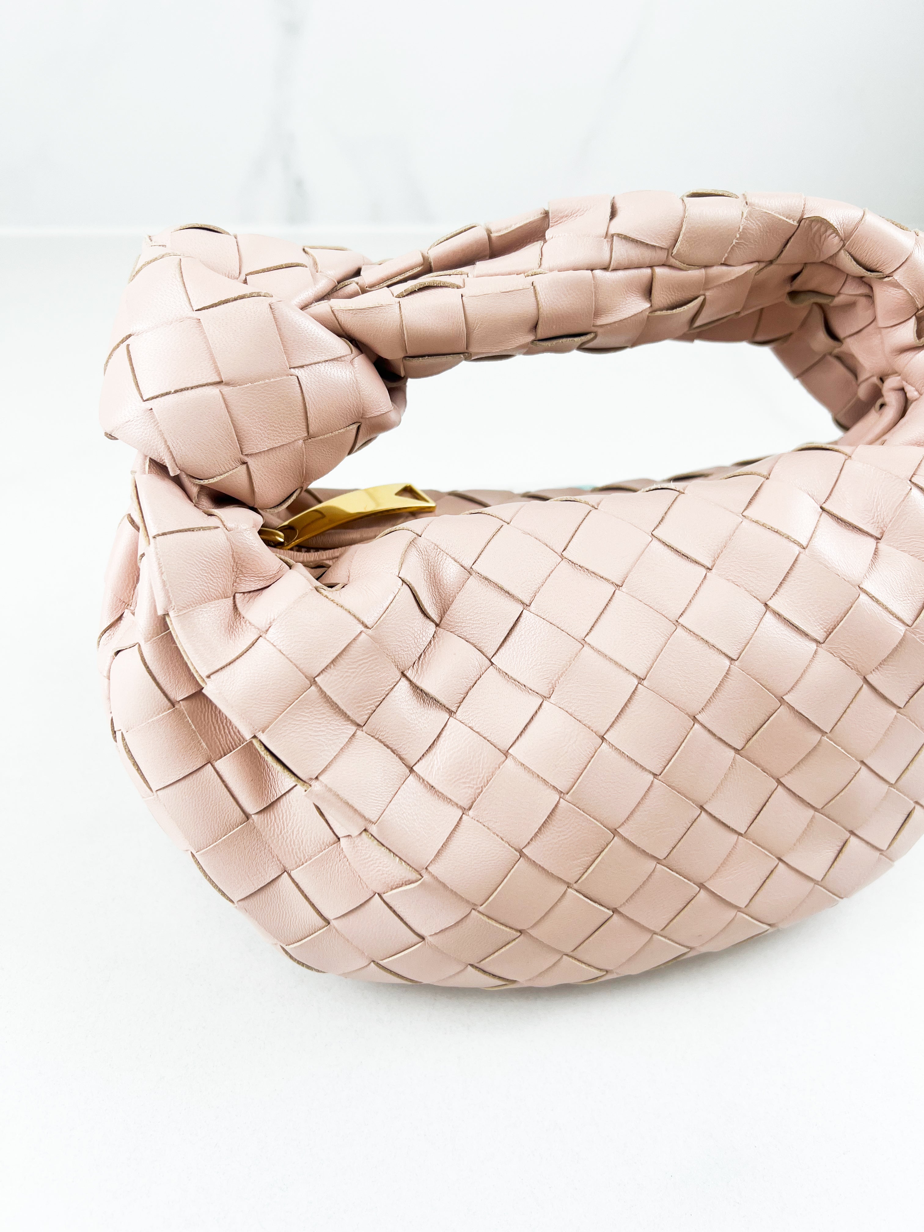 Bottega Veneta Light Pink Mini Jodie
