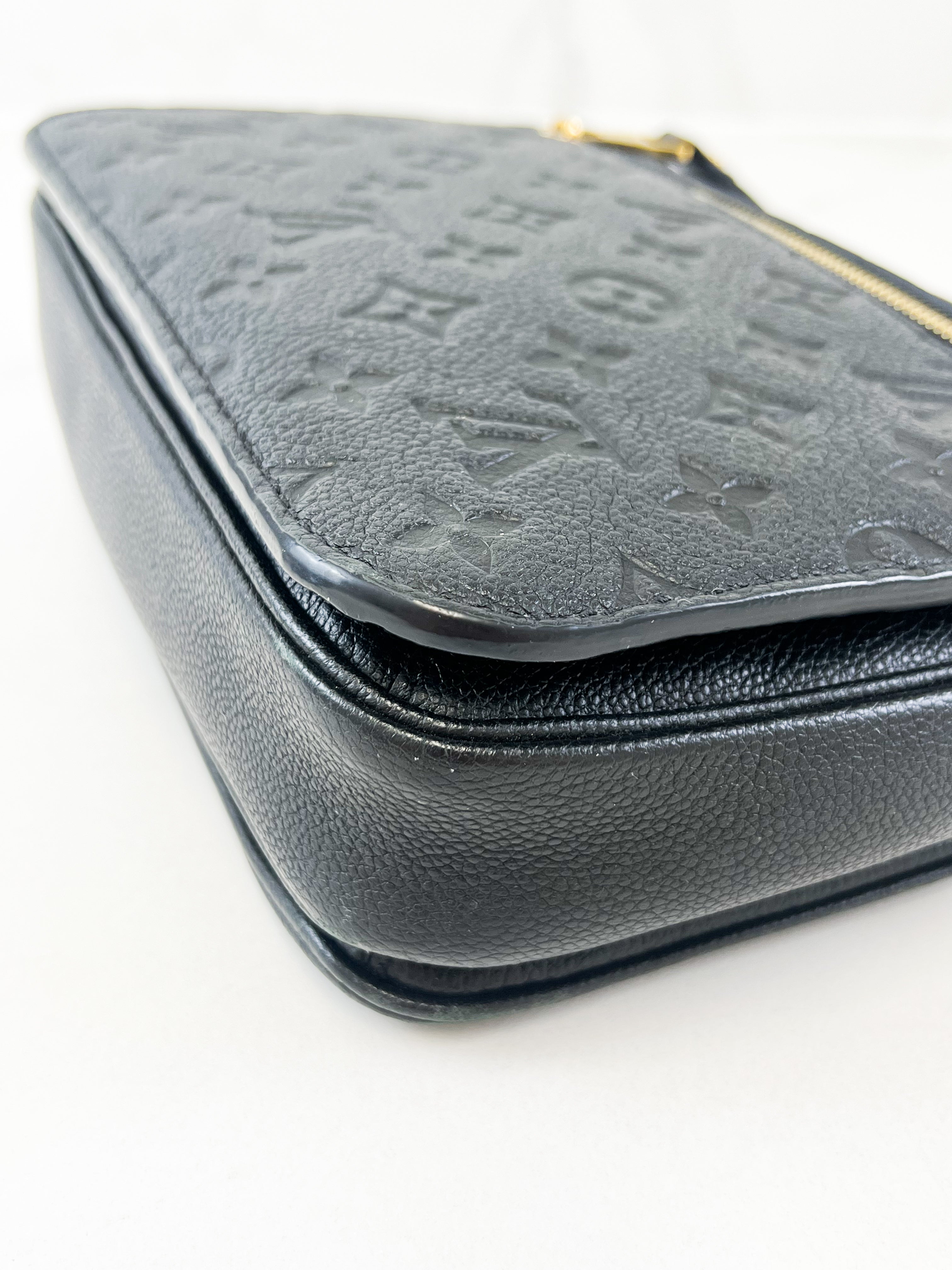 Louis Vuitton Empreinte Black Pochette Metis