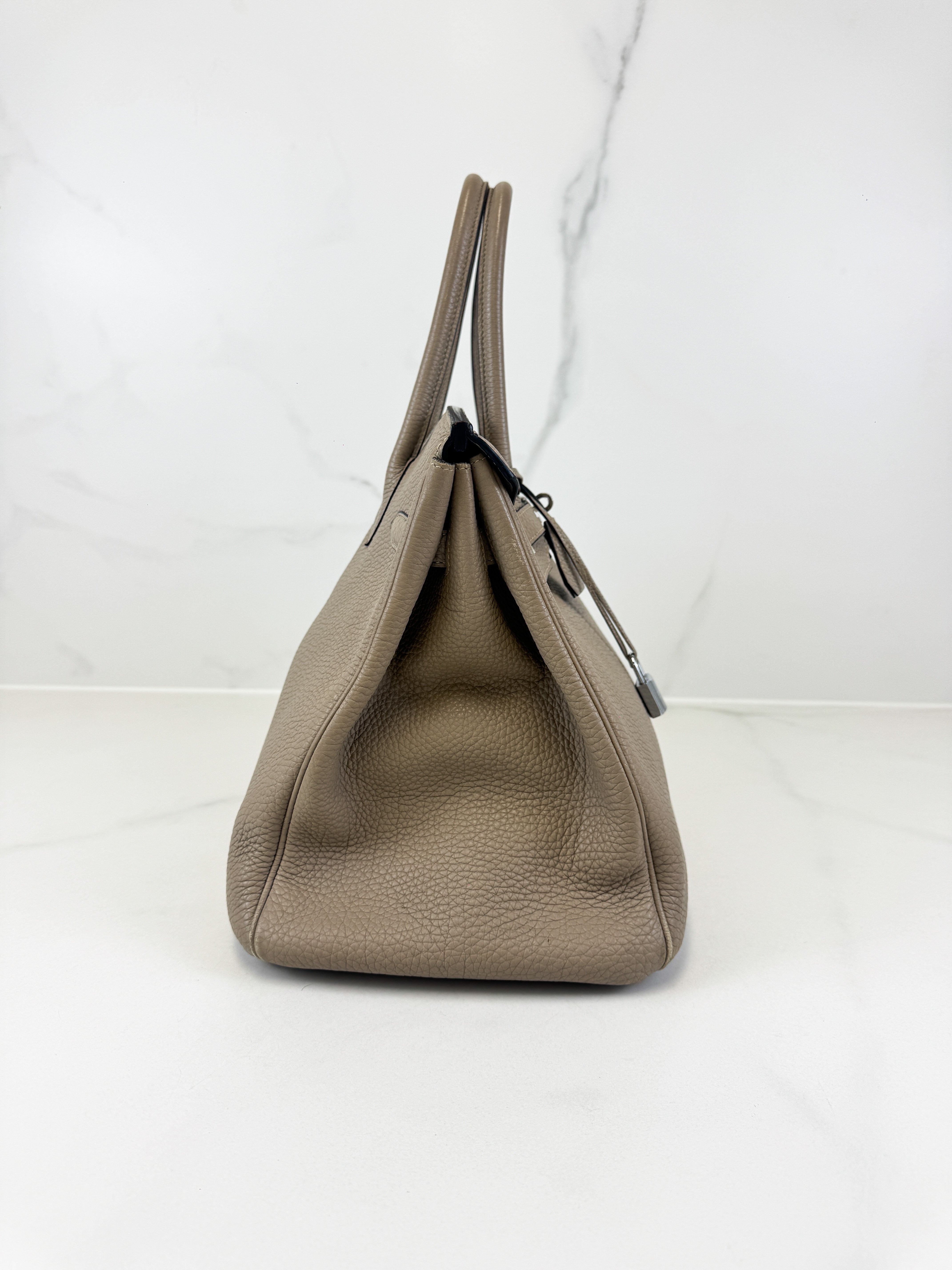 Hermes Clemence Leather Birkin 35