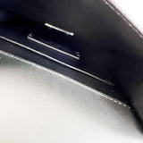 Valentino Garavani Black Flowercity Leather Crossbody