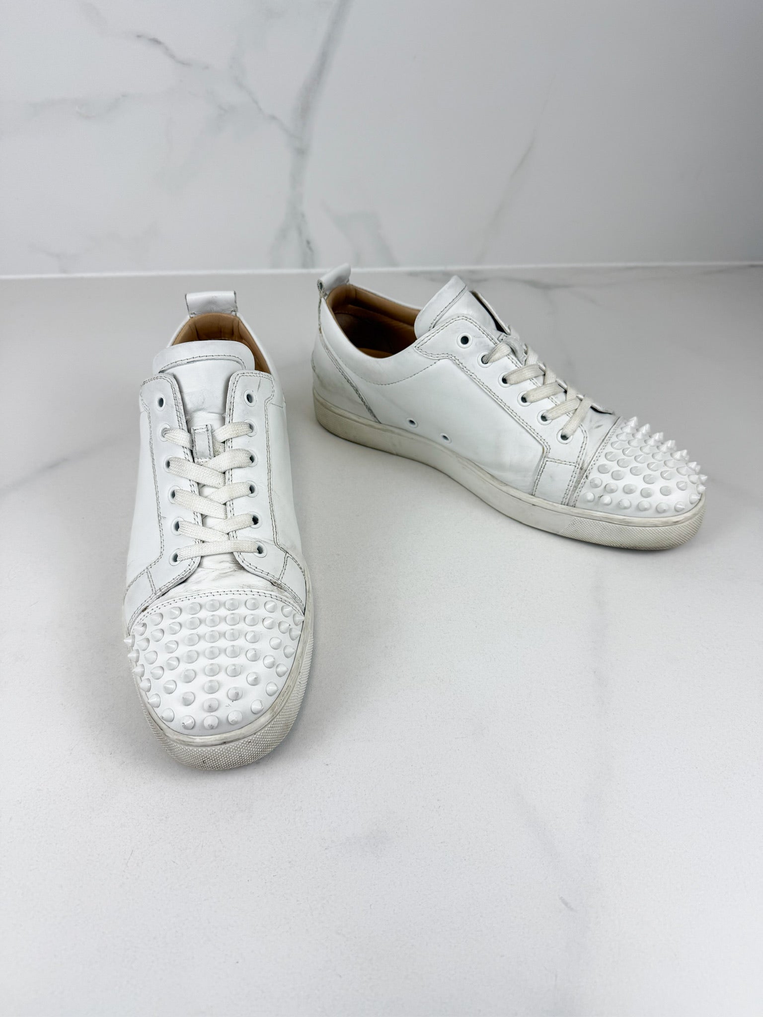 Christian Louboutin Louis Junior Spikes Flat Calf Size 44
