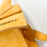 Jacquemus Orange Le Chiquito Suede Crossbody