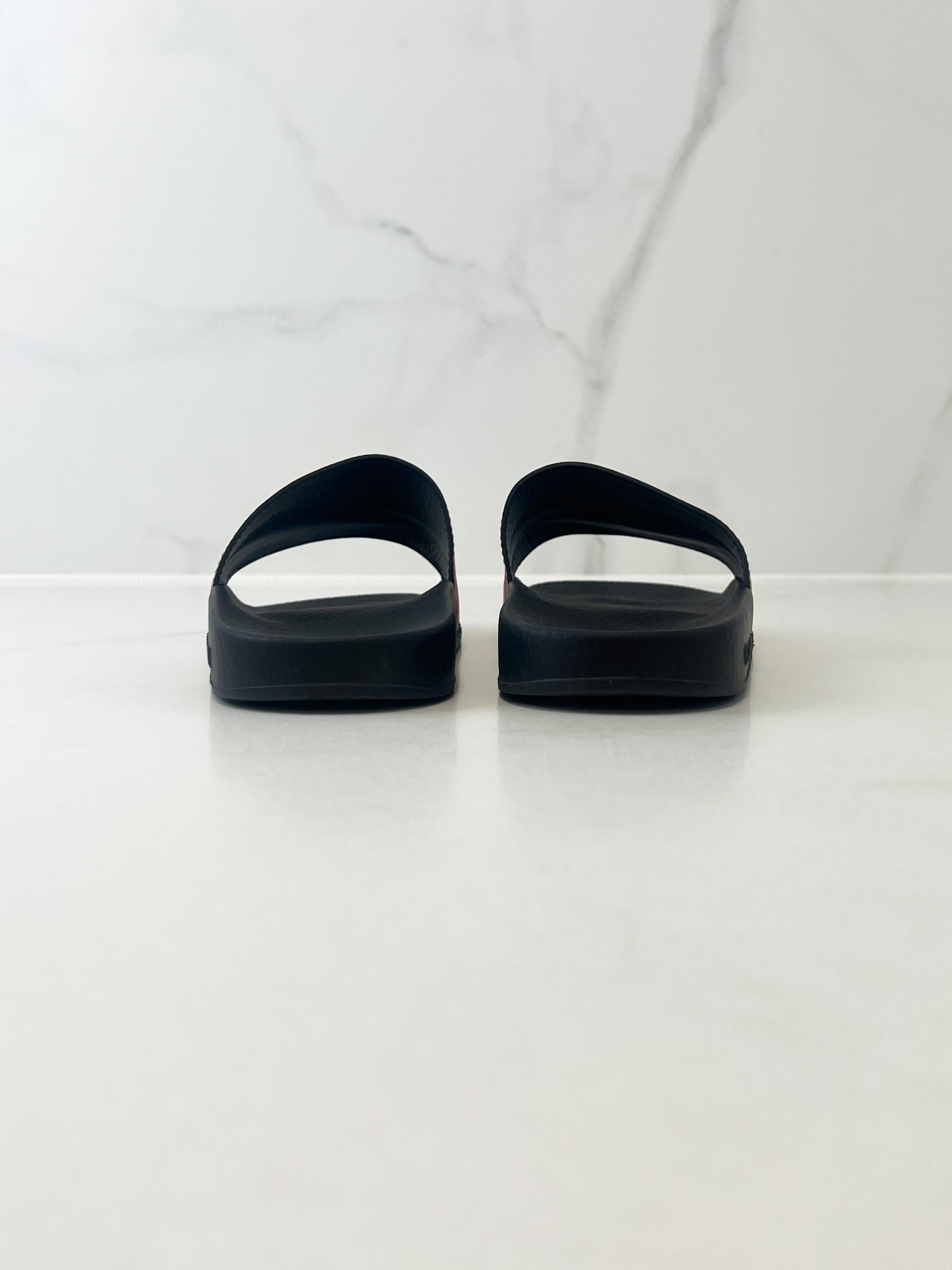 Gucci Floral Supreme Slides Size 37