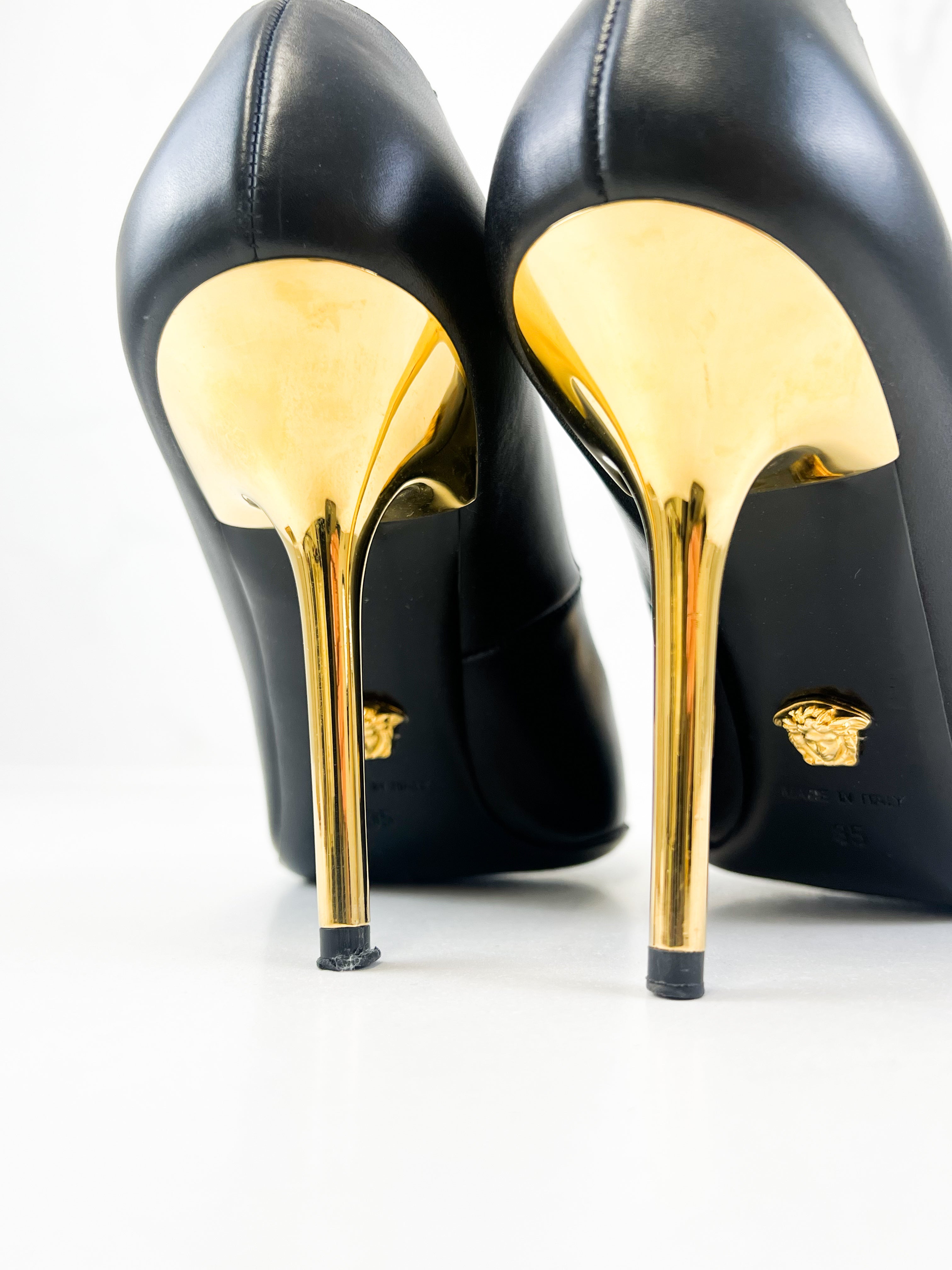 Versace Medusa Heels Size 35