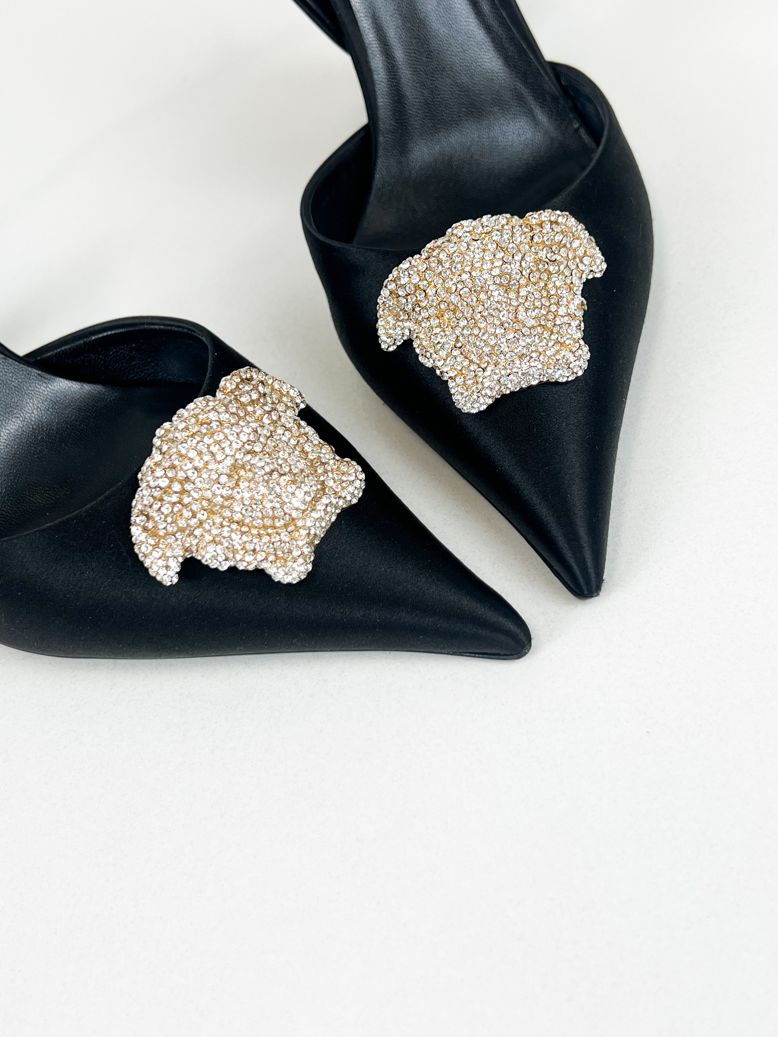 Versace Medusa Slingback Heels