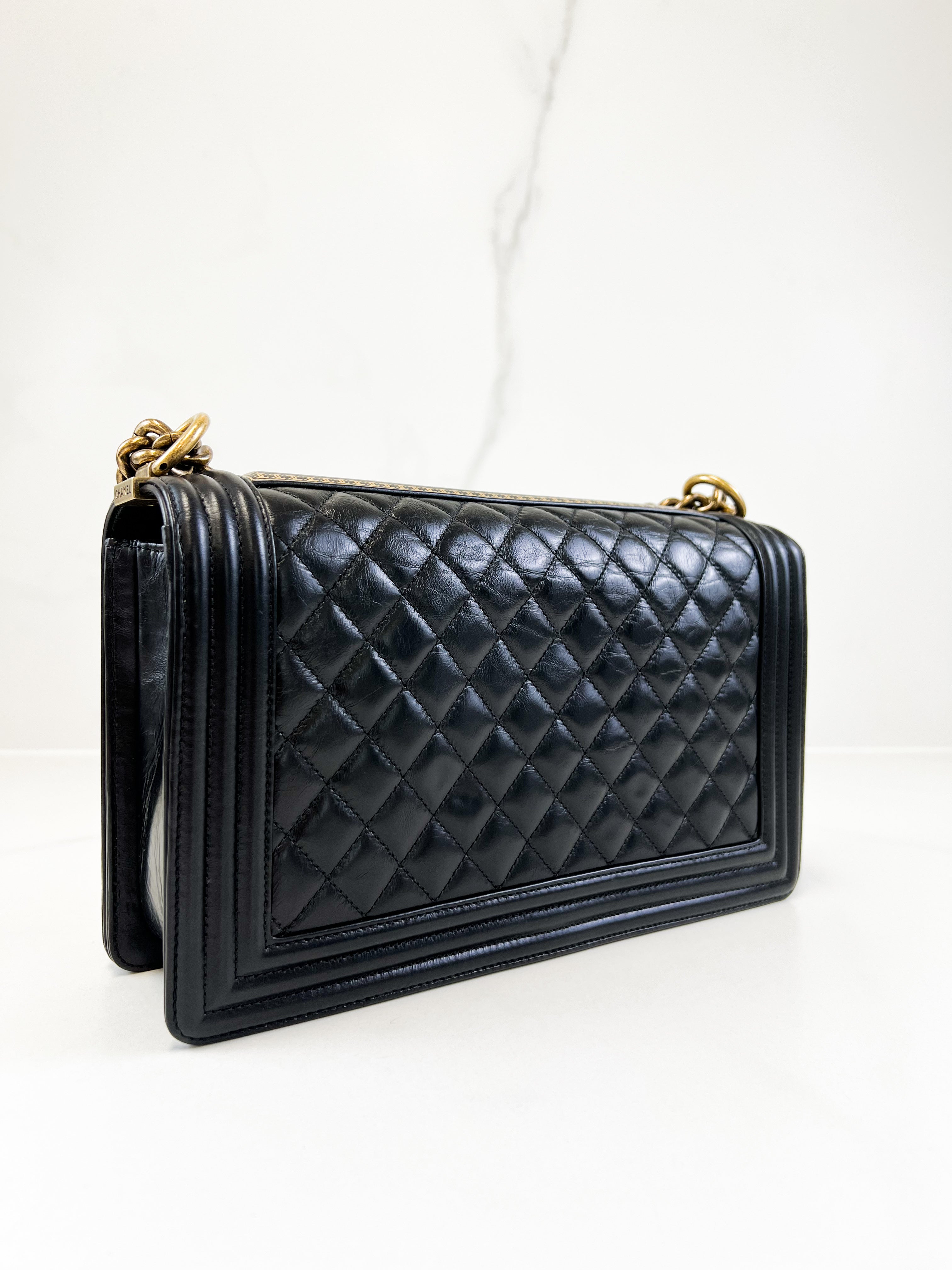 Chanel Boy New Medium Paris-Salzburg Calfskin GHW
