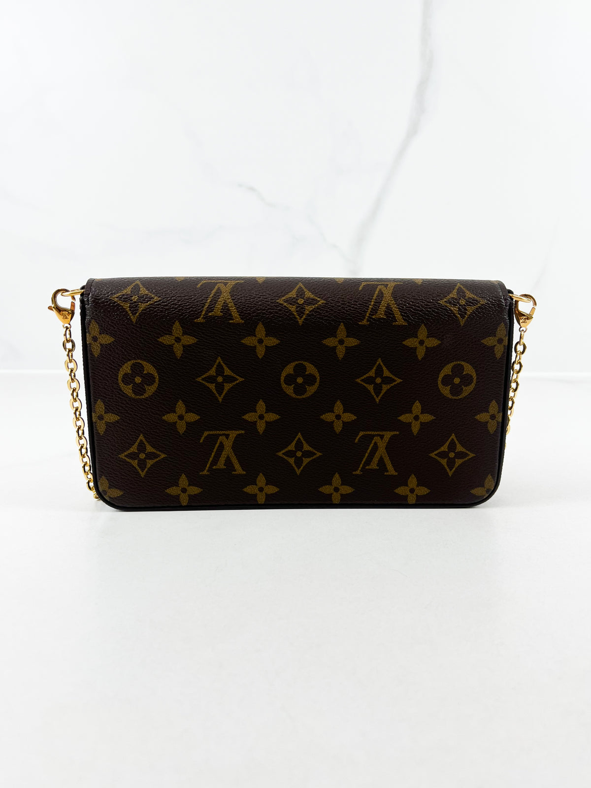 Louis Vuitton Felicie Pochette Monogram Leather