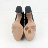 Valentino Black Tan-Go Patent Leather Boots Size 36.5
