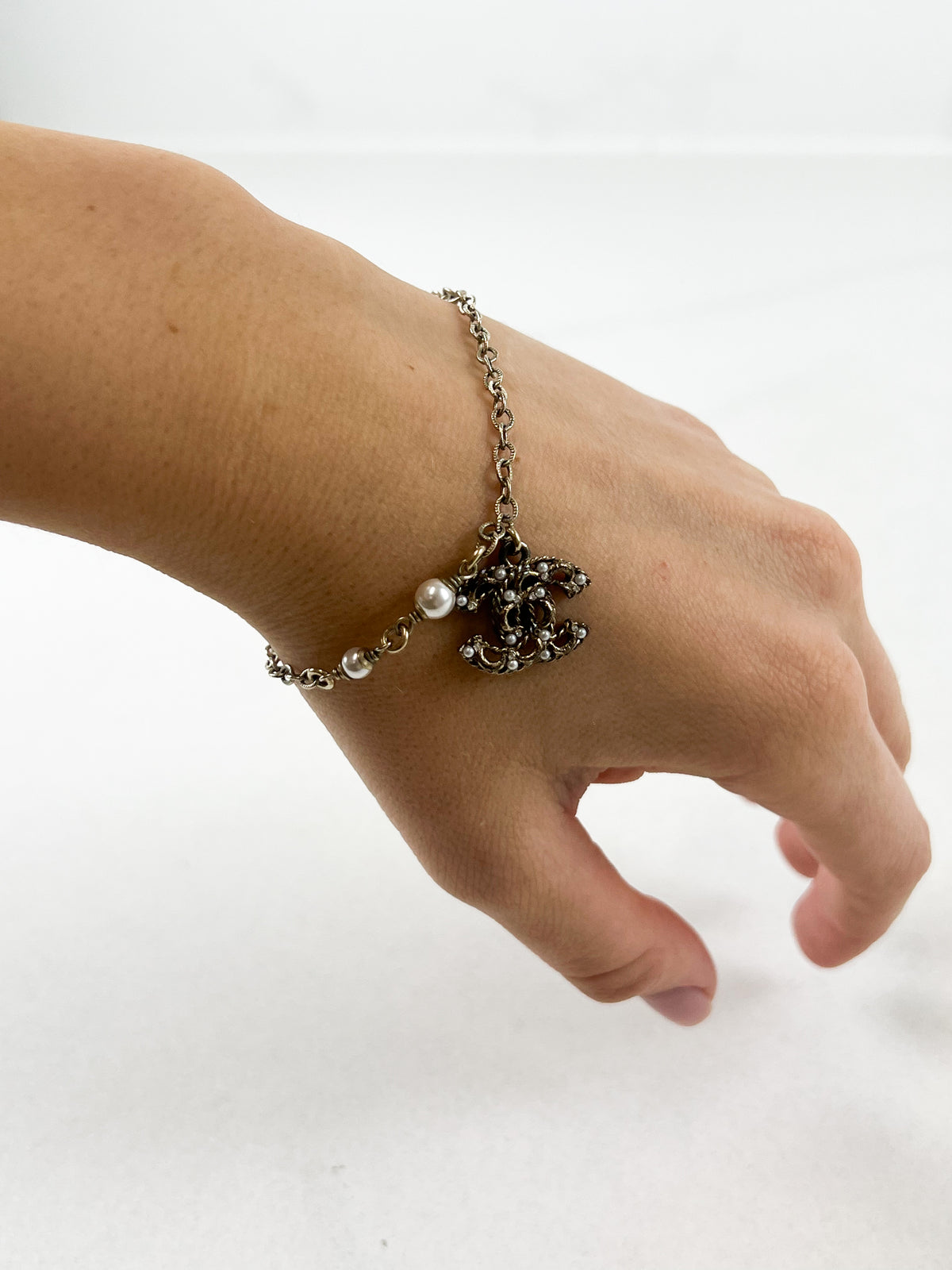 Chanel CC Charm Bracelet