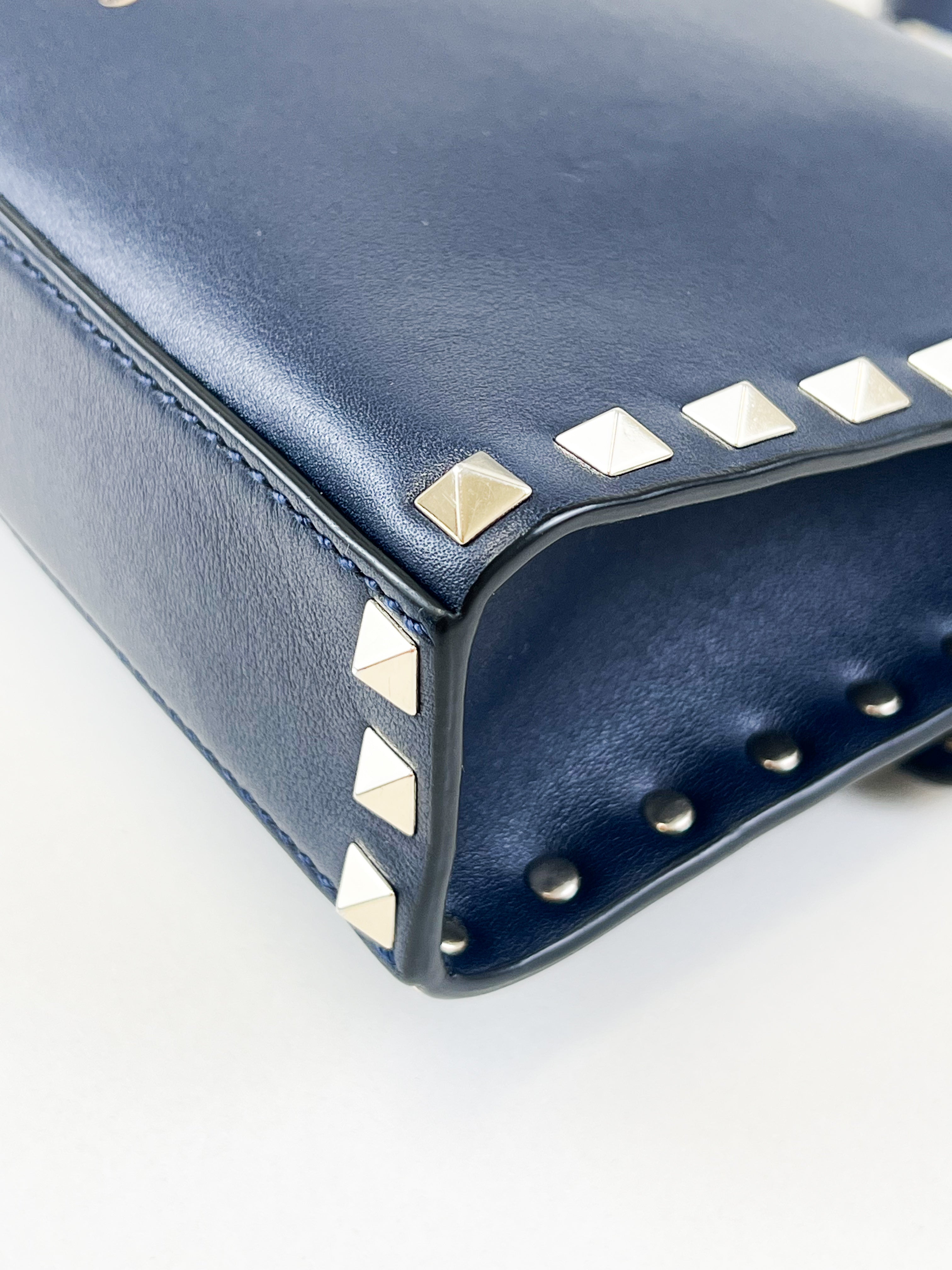 Valentino Garavani Rockstud Grain Texture Crossbody Bag