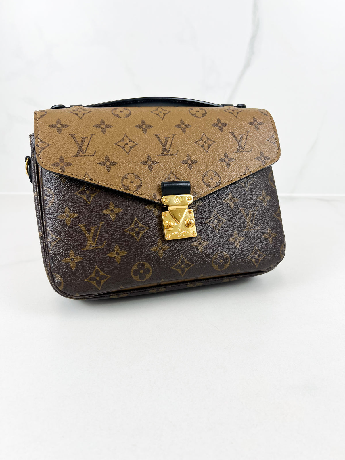 Louis Vuitton Monogram Reverse Pochette Metis