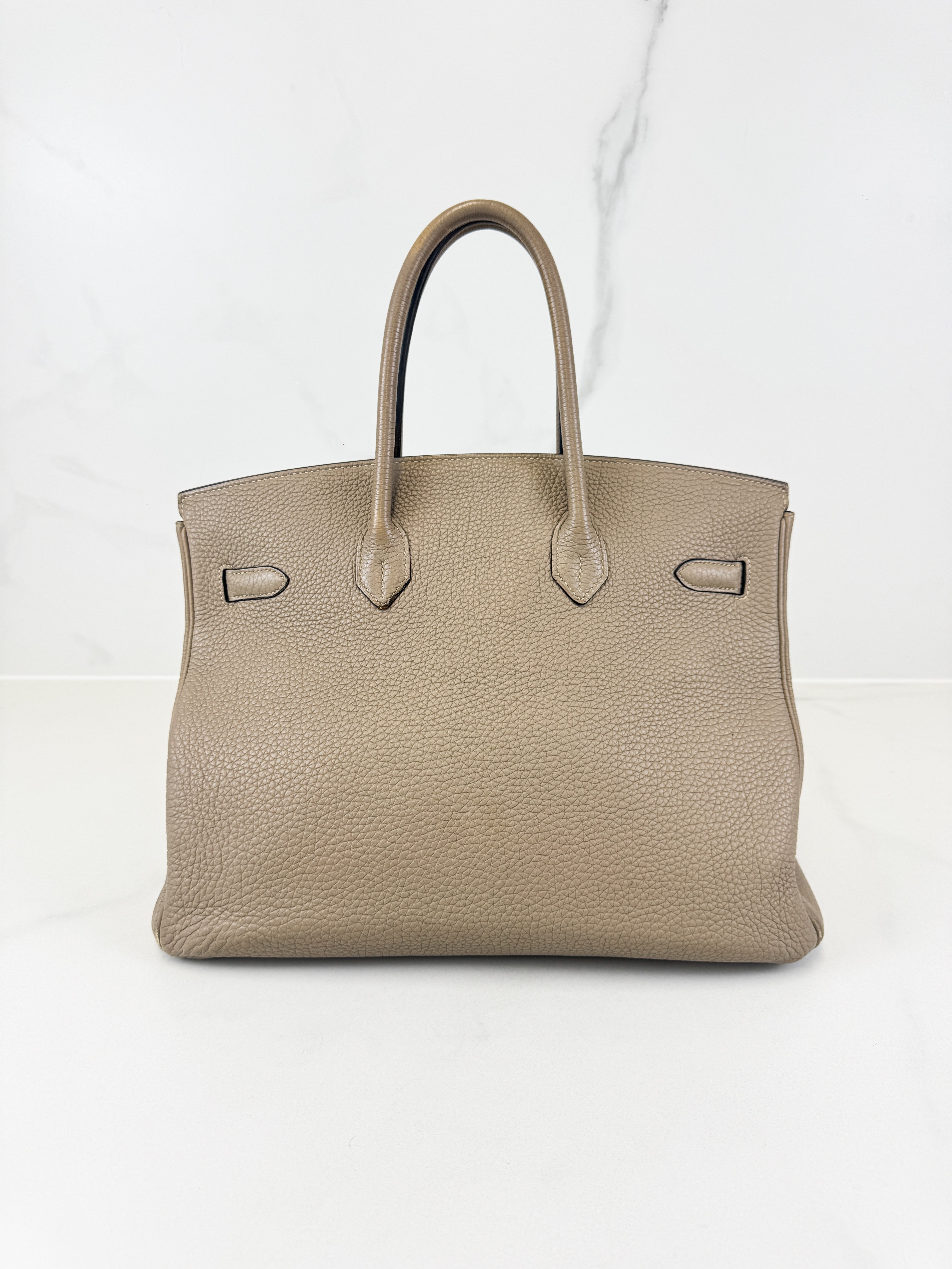 Hermes Clemence Leather Birkin 35