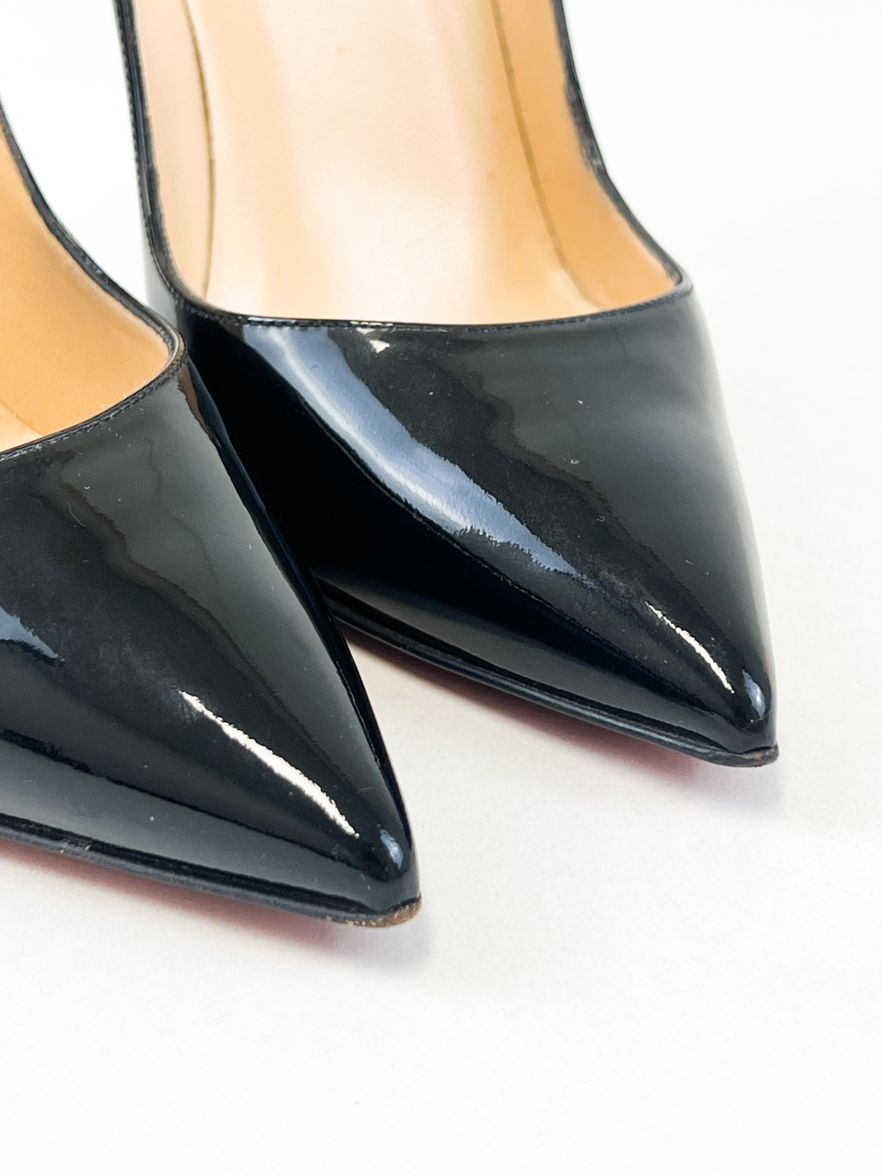 Christian Louboutin Black So Kate 120 Size 37.5