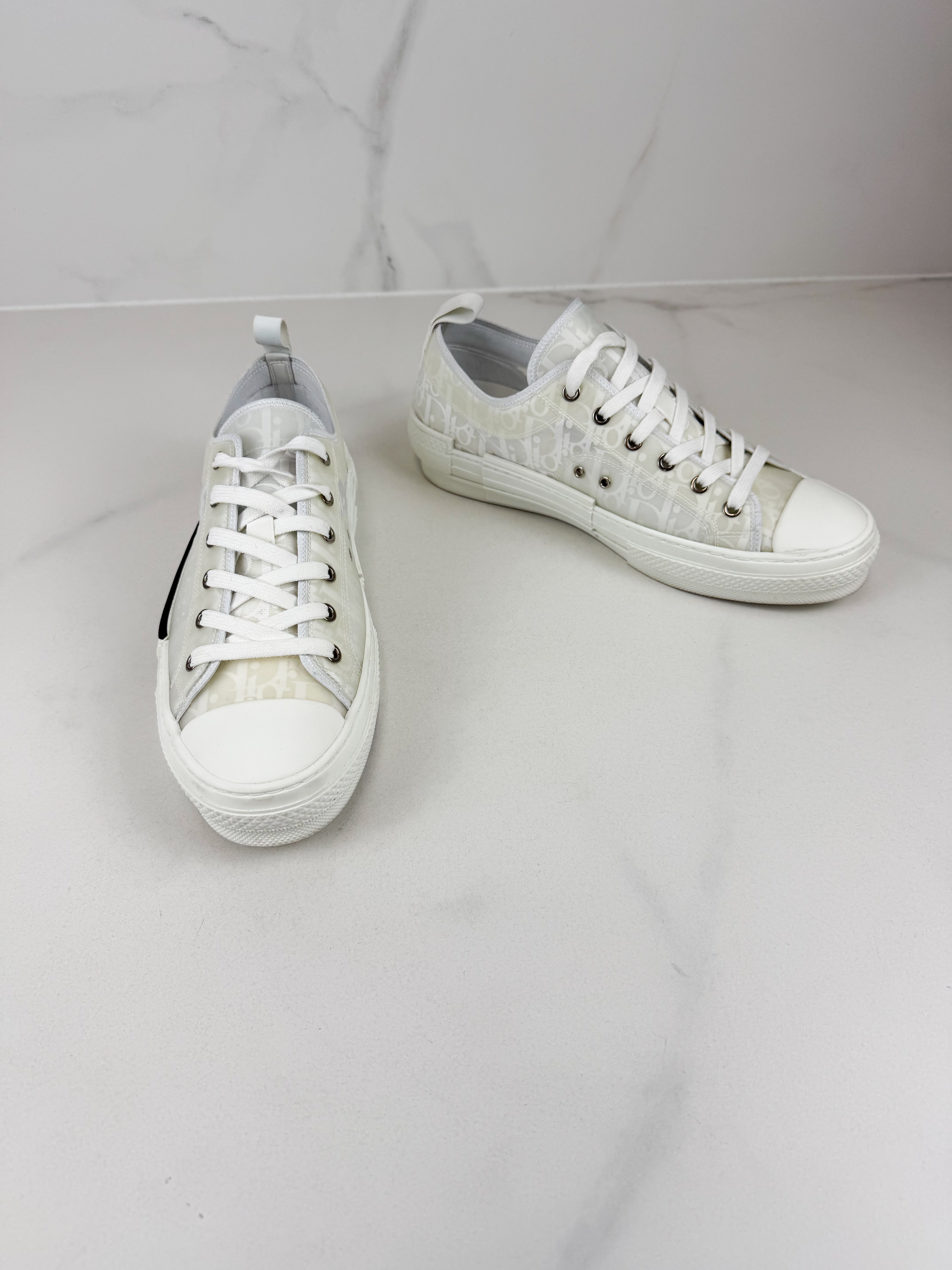 Christian Dior B23 Oblique Low-Top Sneaker Size 43