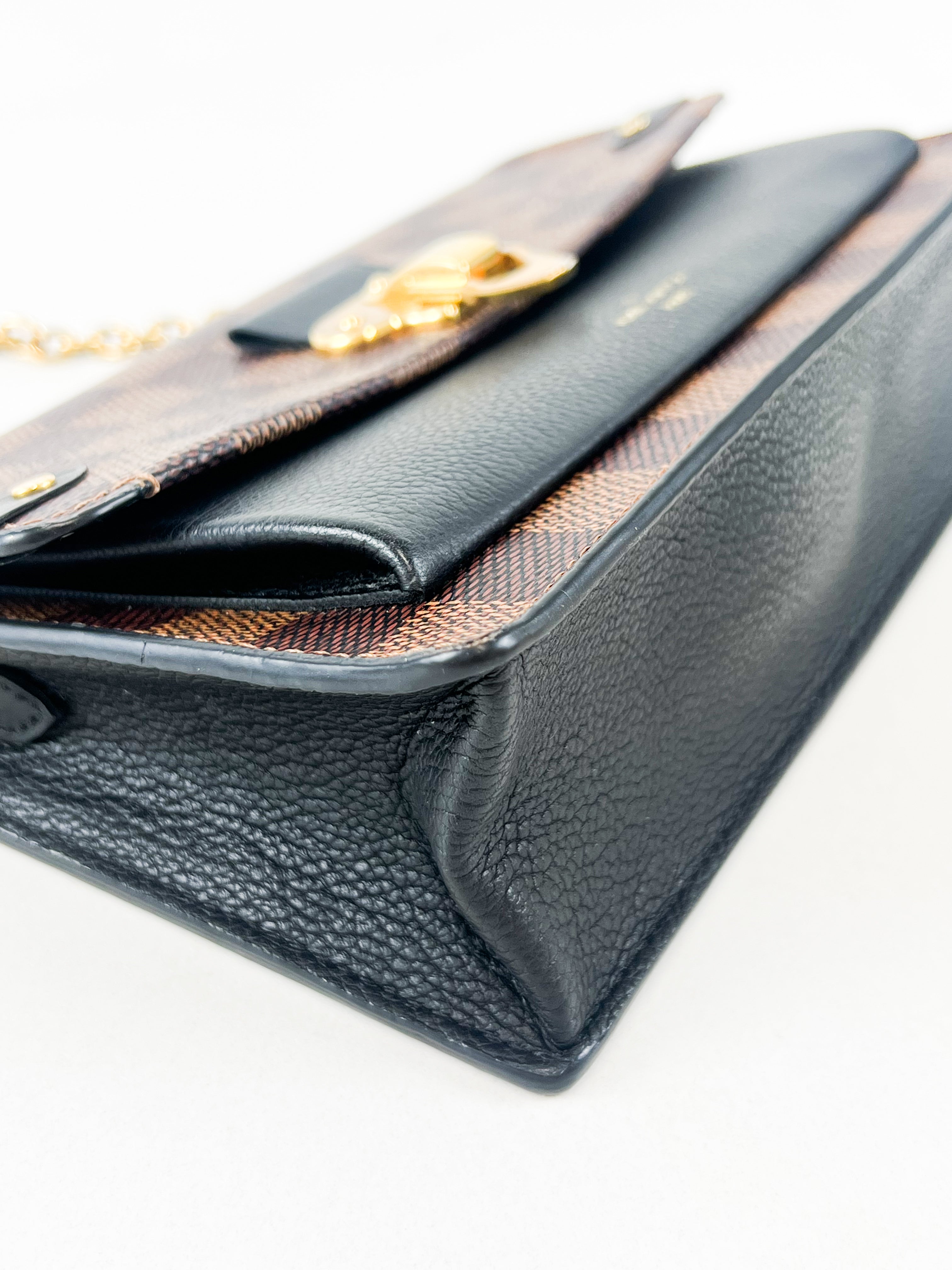 Louis Vuitton Damier Ebene Canvas Vavin WOC