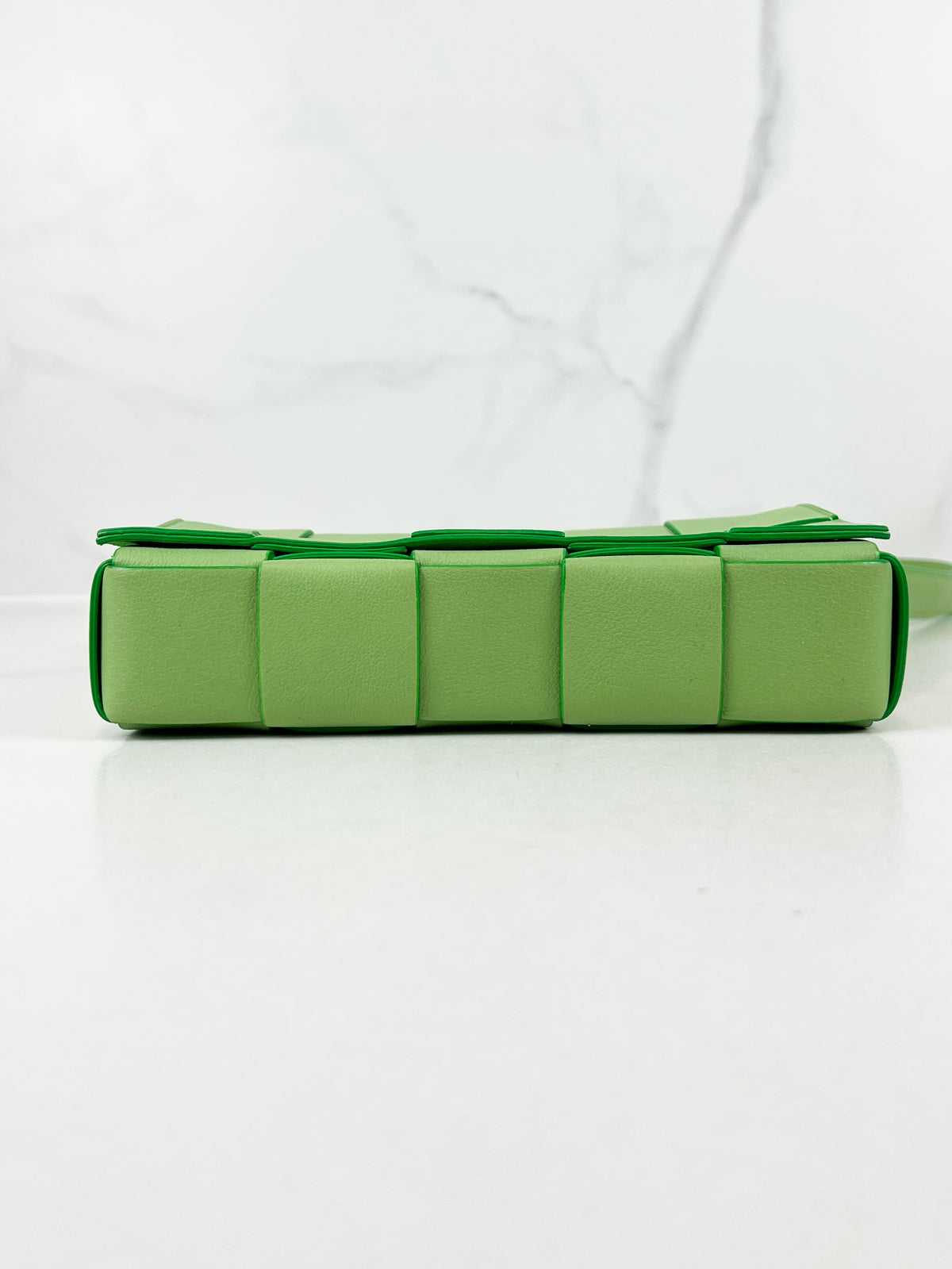 Bottega Veneta Cassette Bag in Pistachio