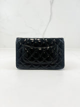 Chanel Patent Black CC WOC with SHW