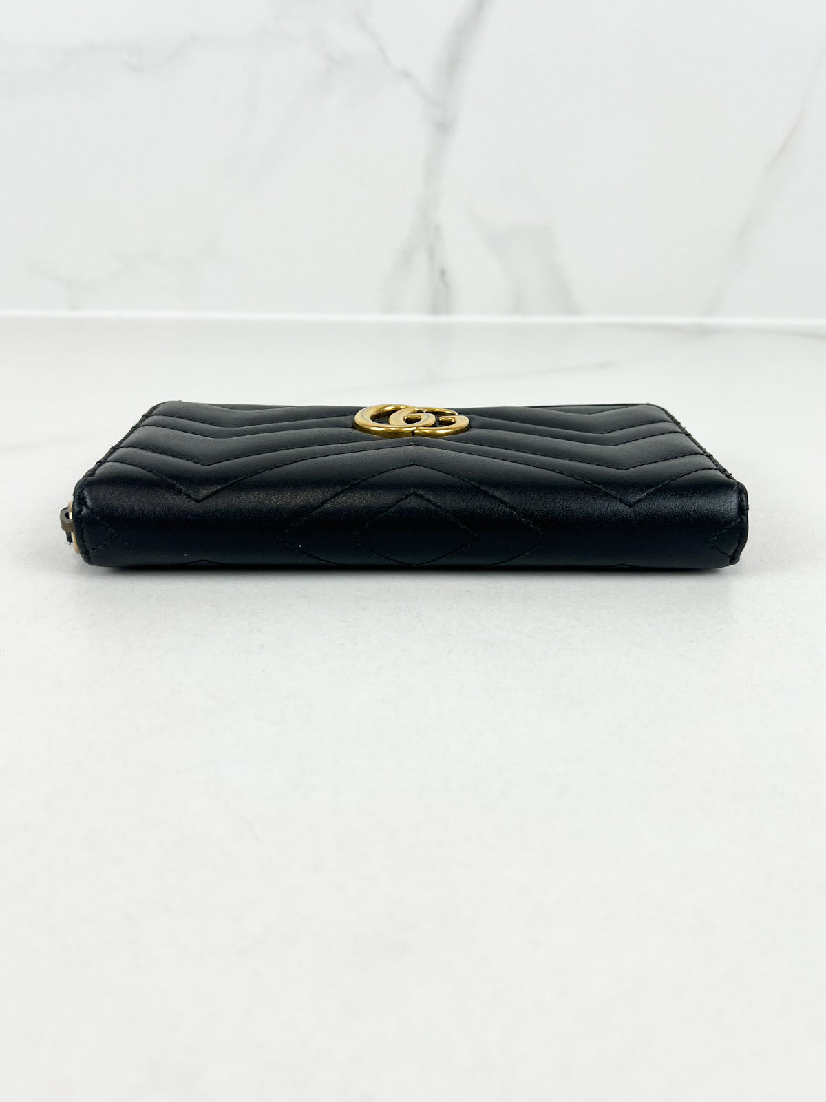 Gucci Marmont Zip Around Wallet