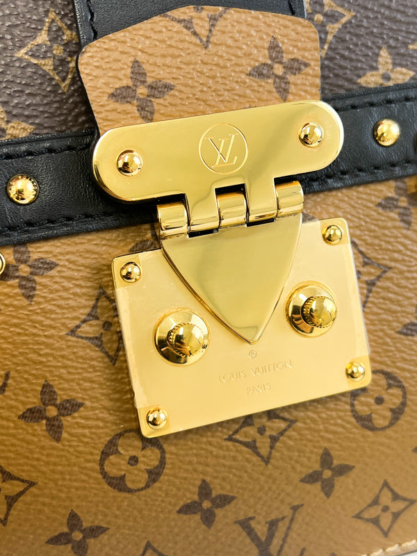 Louis Vuitton Monogram Canvas Trunk Clutch Bag