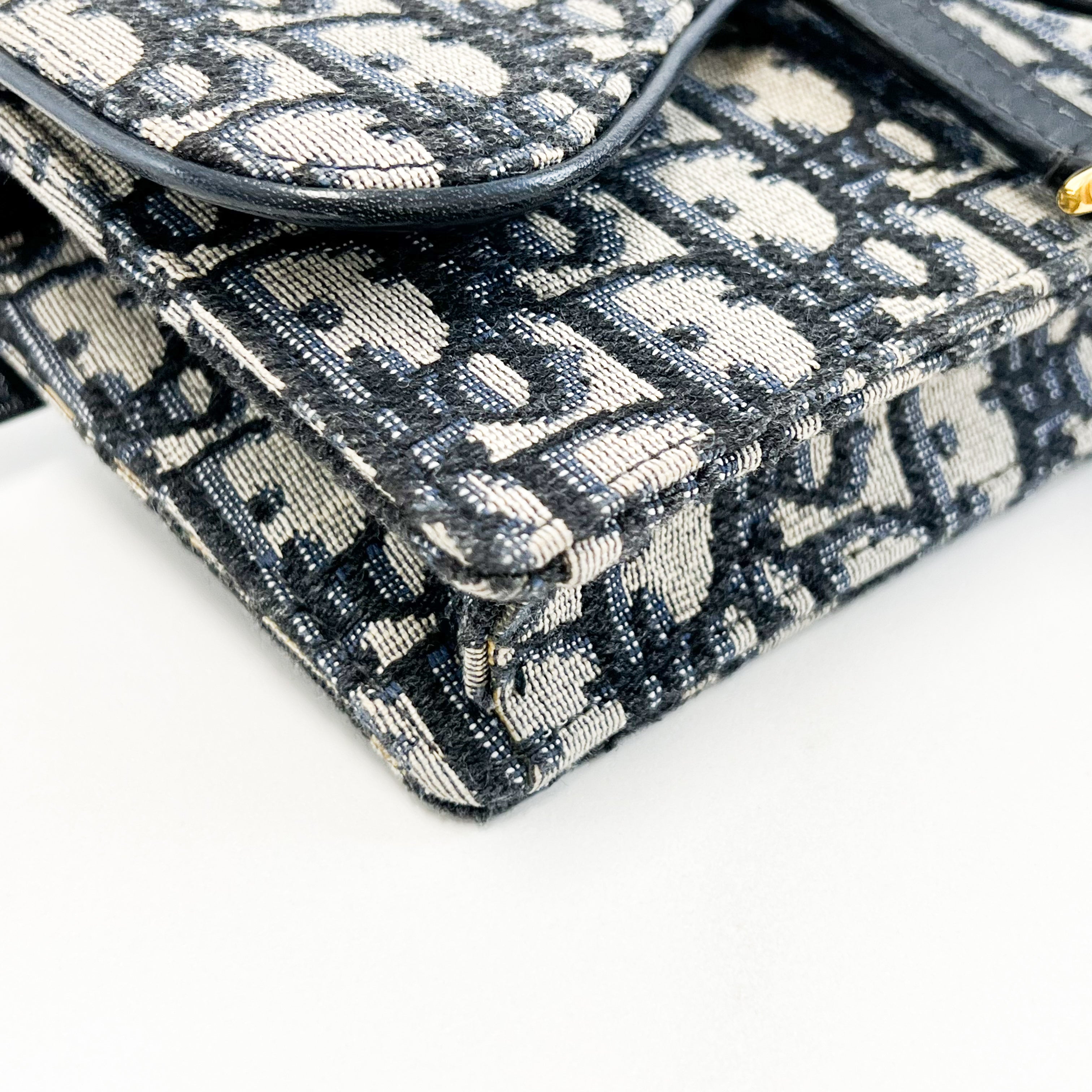 Christian Dior Saddle Oblique Belt Bag