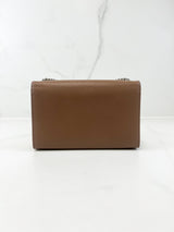 Saint Laurent Taupe Kate Medium Chain Bag with SHW
