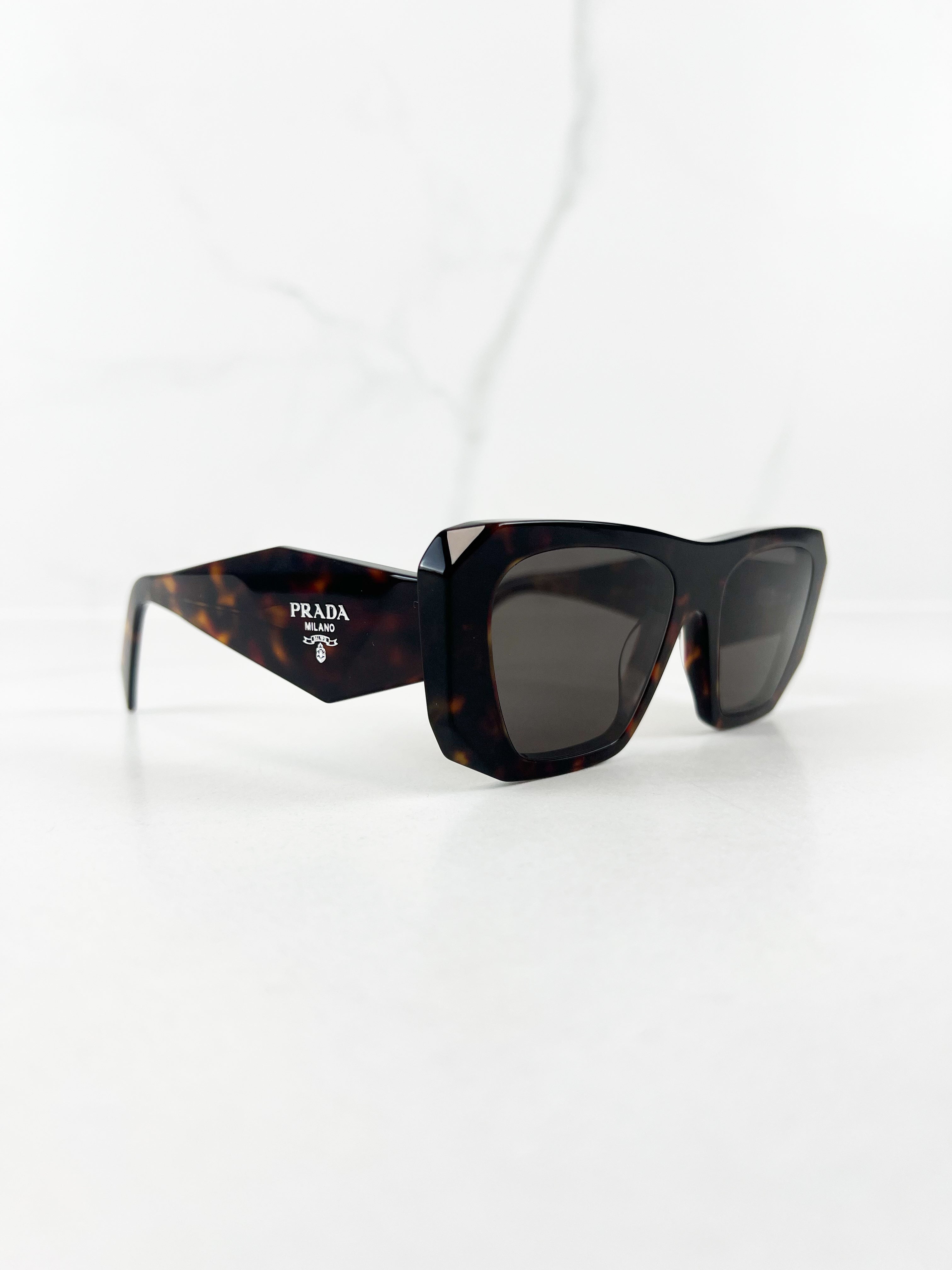 Prada Square Frame Acetate Sunglasses