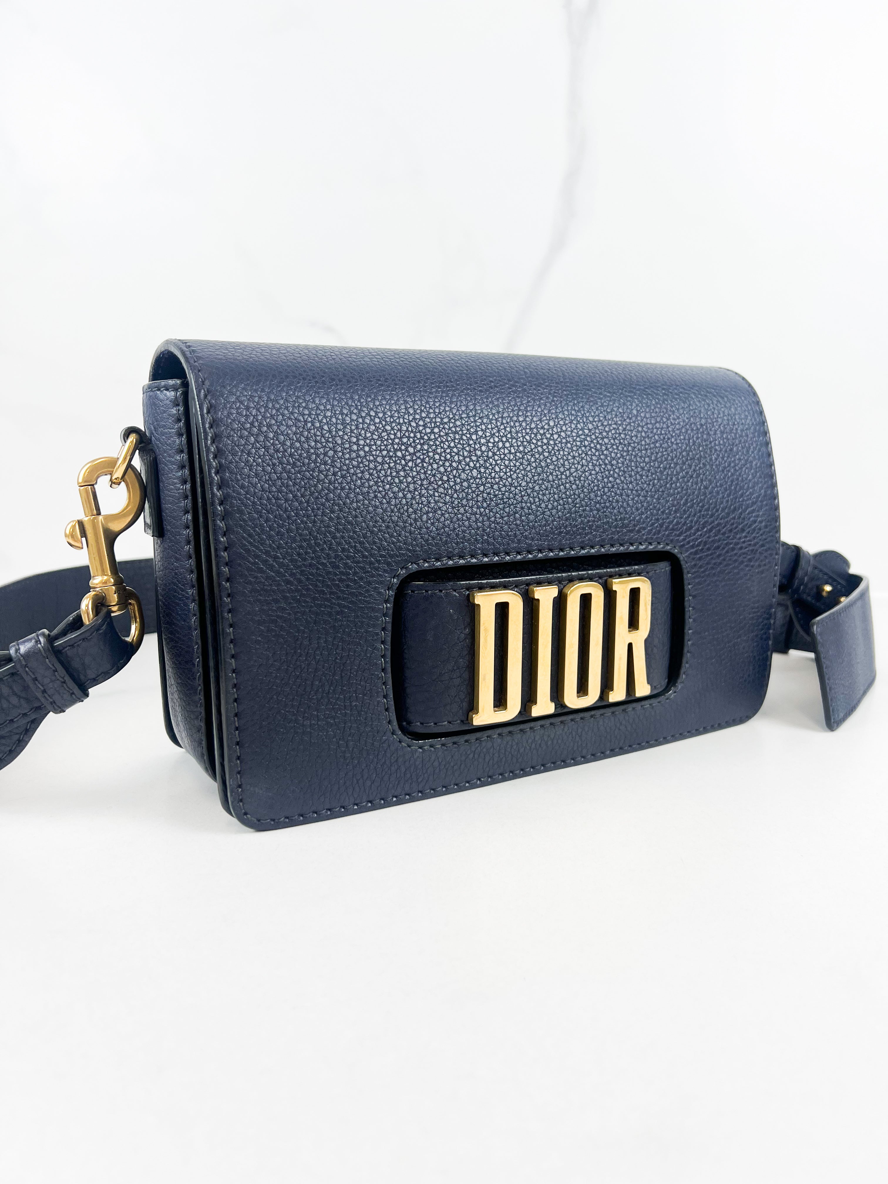Christian Dior Evolution Leather Crossbody Bag