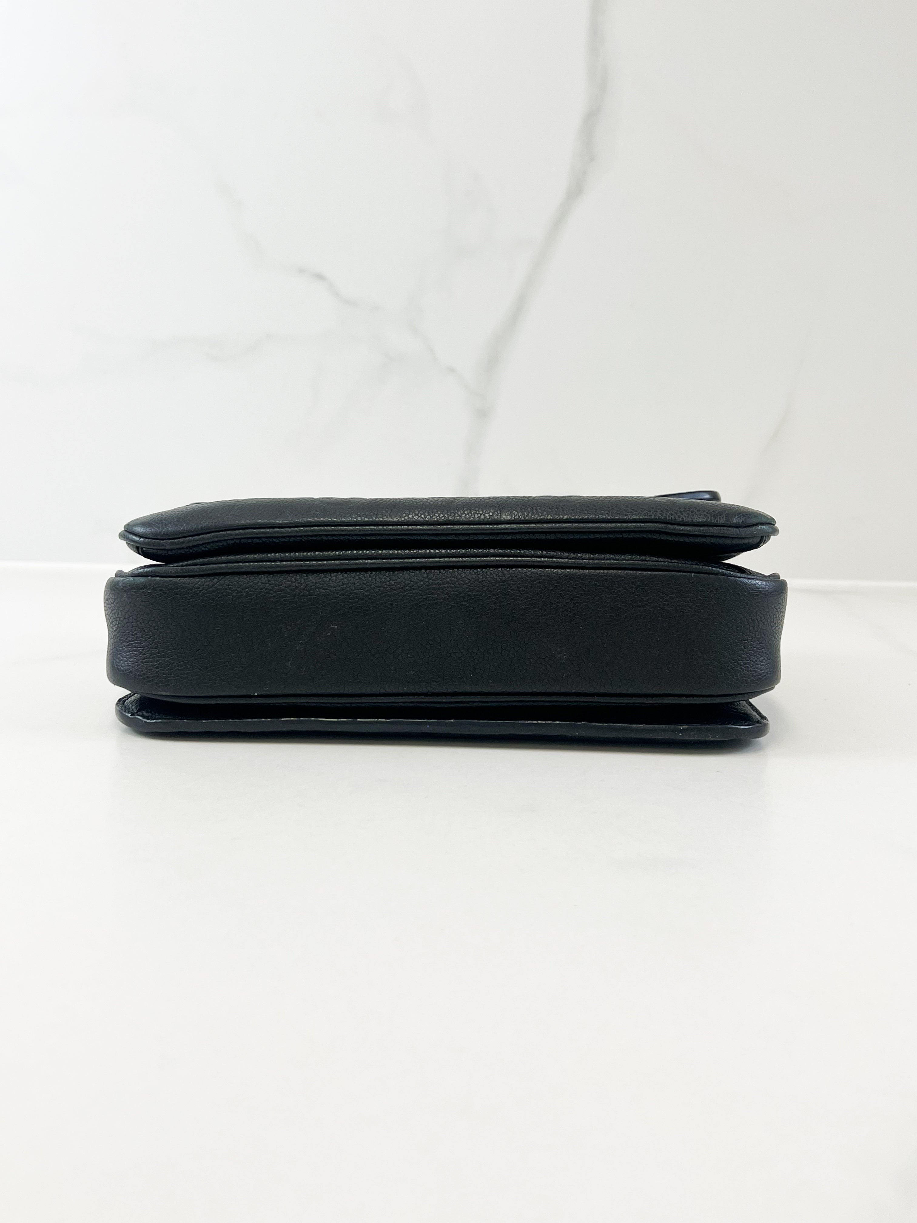 Louis Vuitton Empreinte Black Pochette Metis