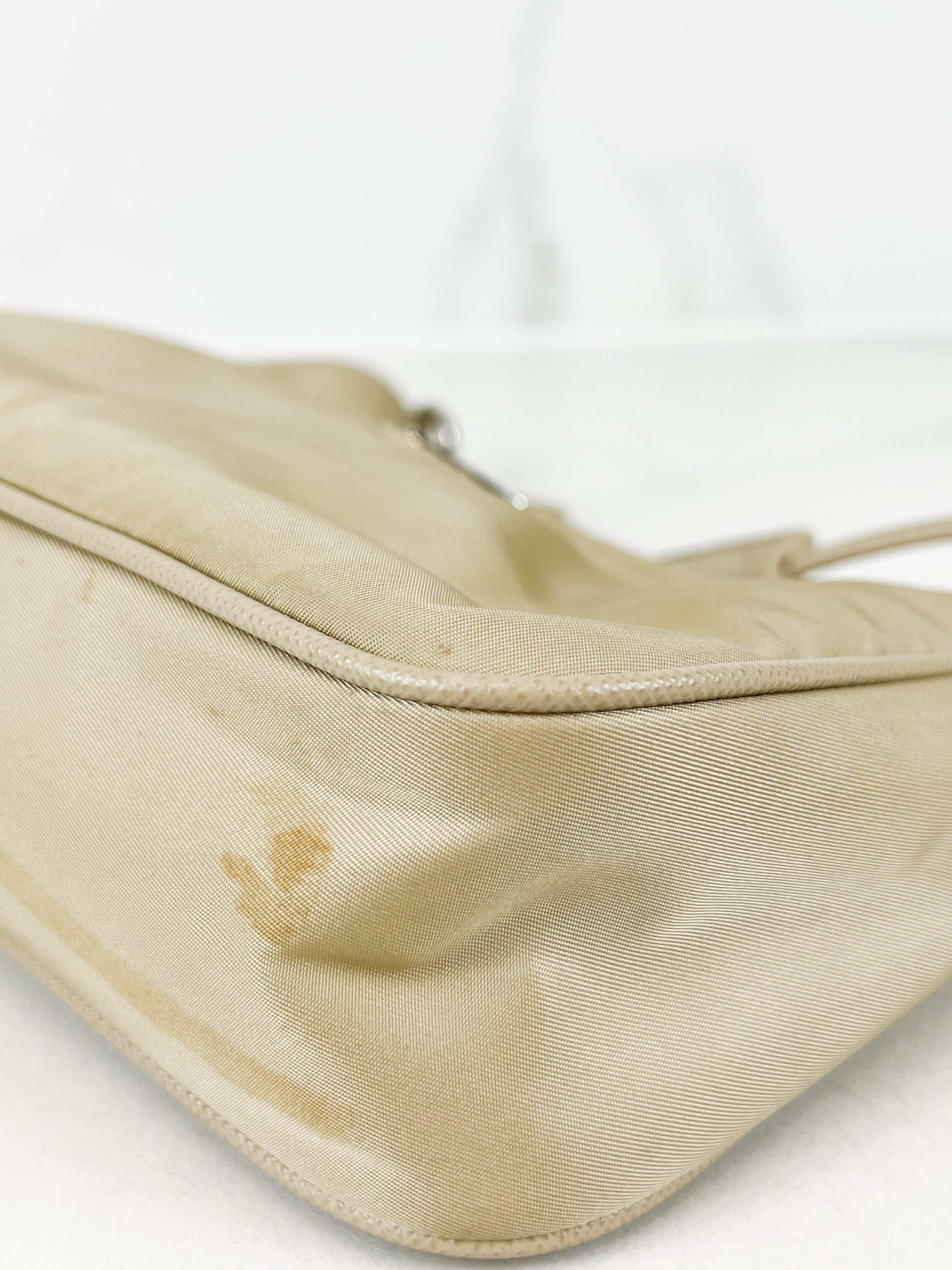 Prada Nylon Re-Edition 2005 in Beige