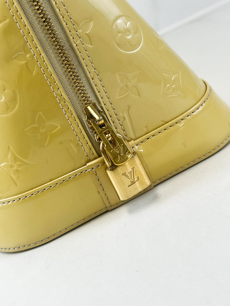 Louis Vuitton Alma GM in Vernis Leather