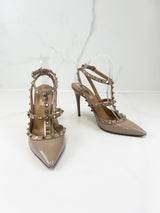 Valentino Caged Rockstud Pumps Size 39.5