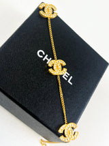Chanel CC Gold Bracelet