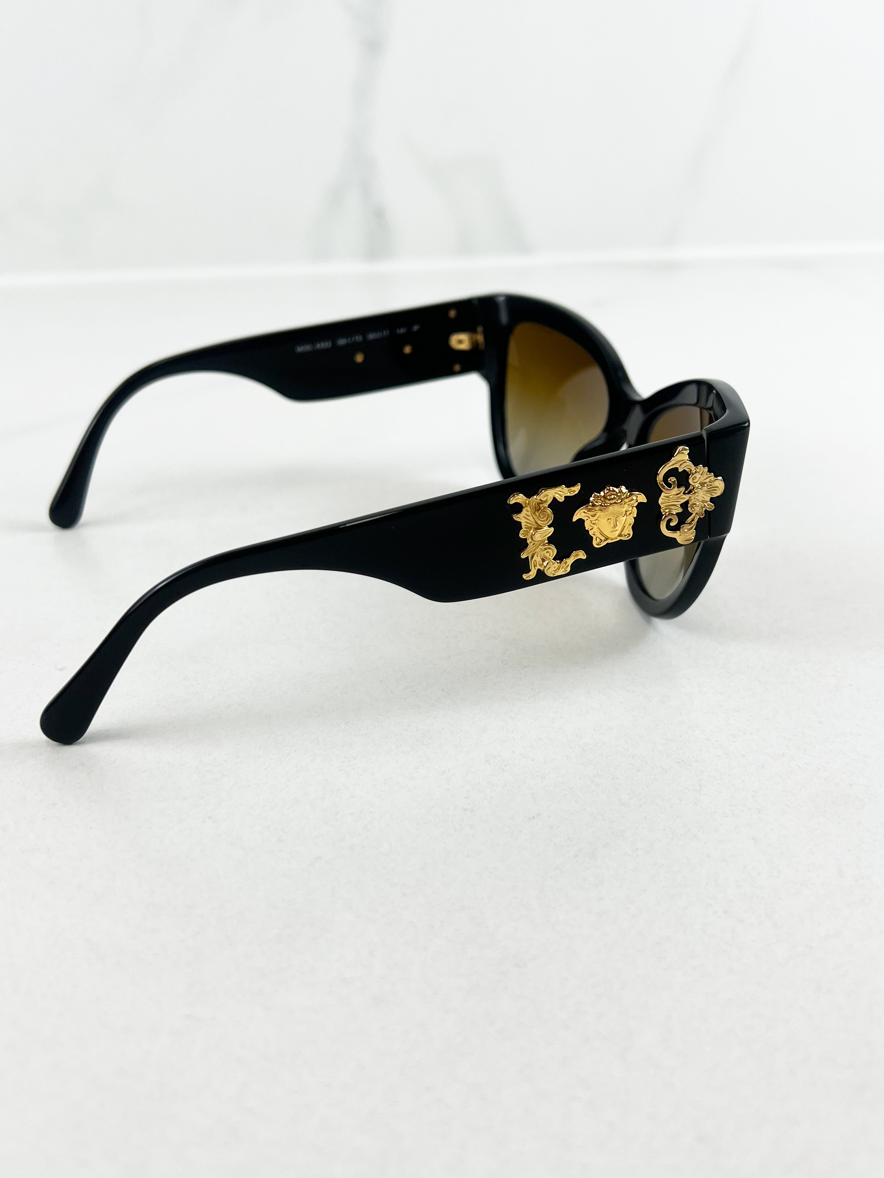 Versace Medusa Logo Sunglasses in Black