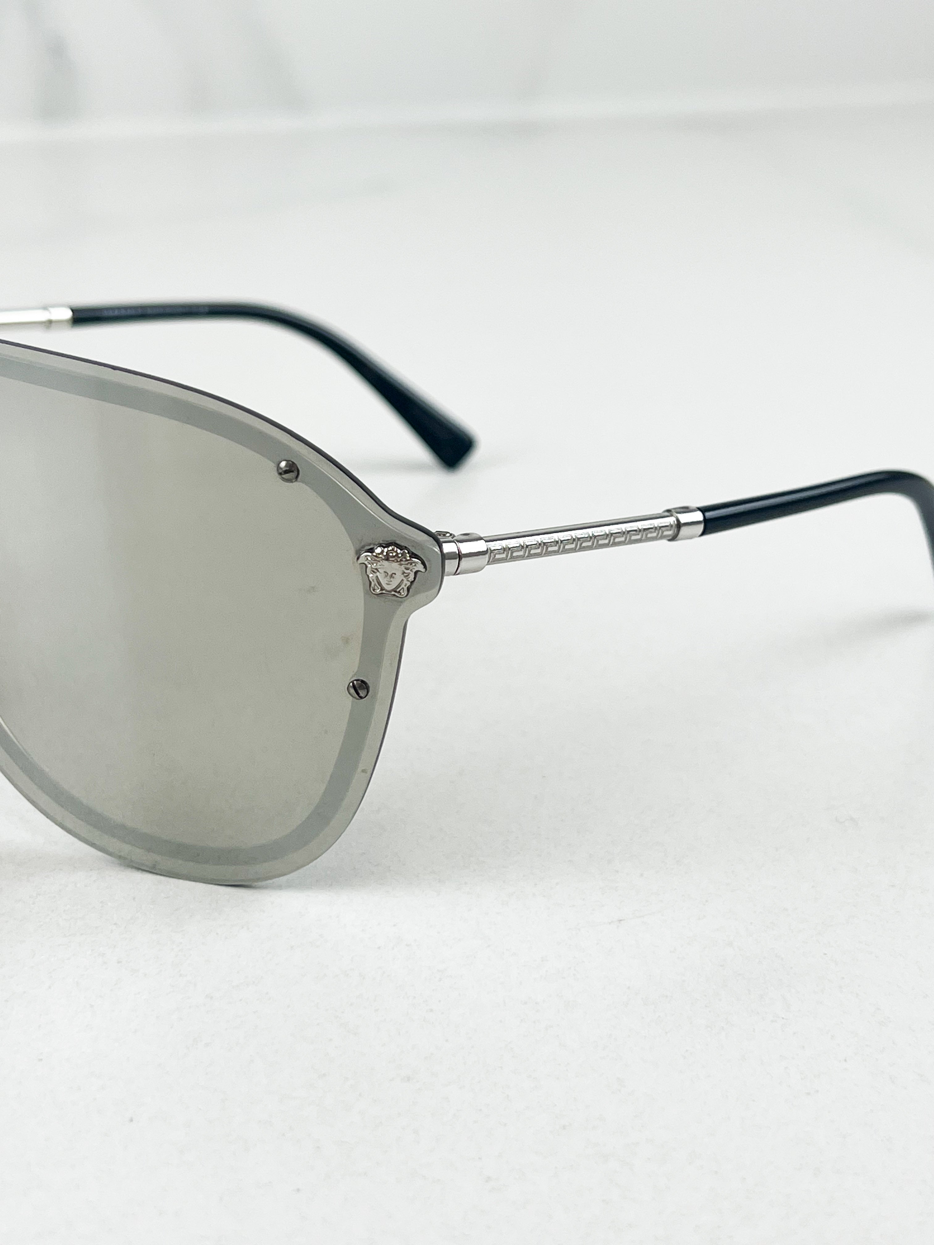 Versace Large Reflective Sunglasses