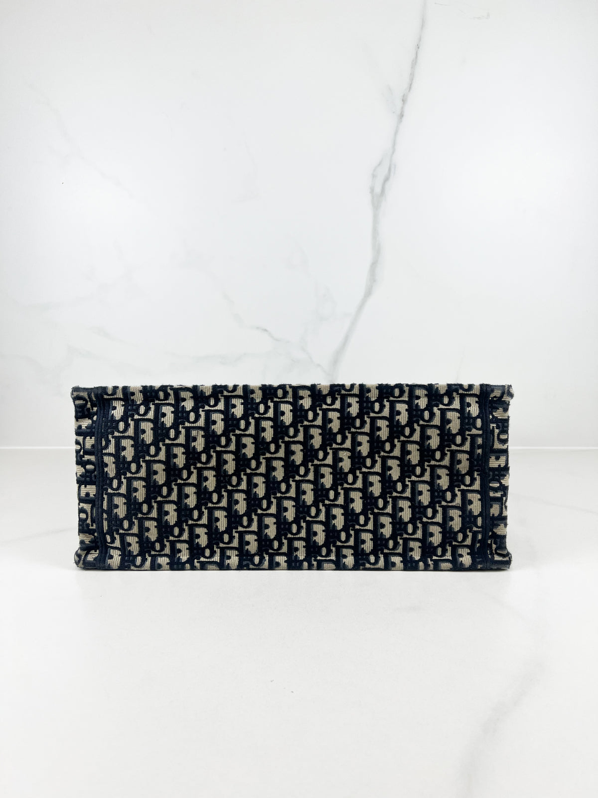Christian Dior Large Blue Oblique Book Tote