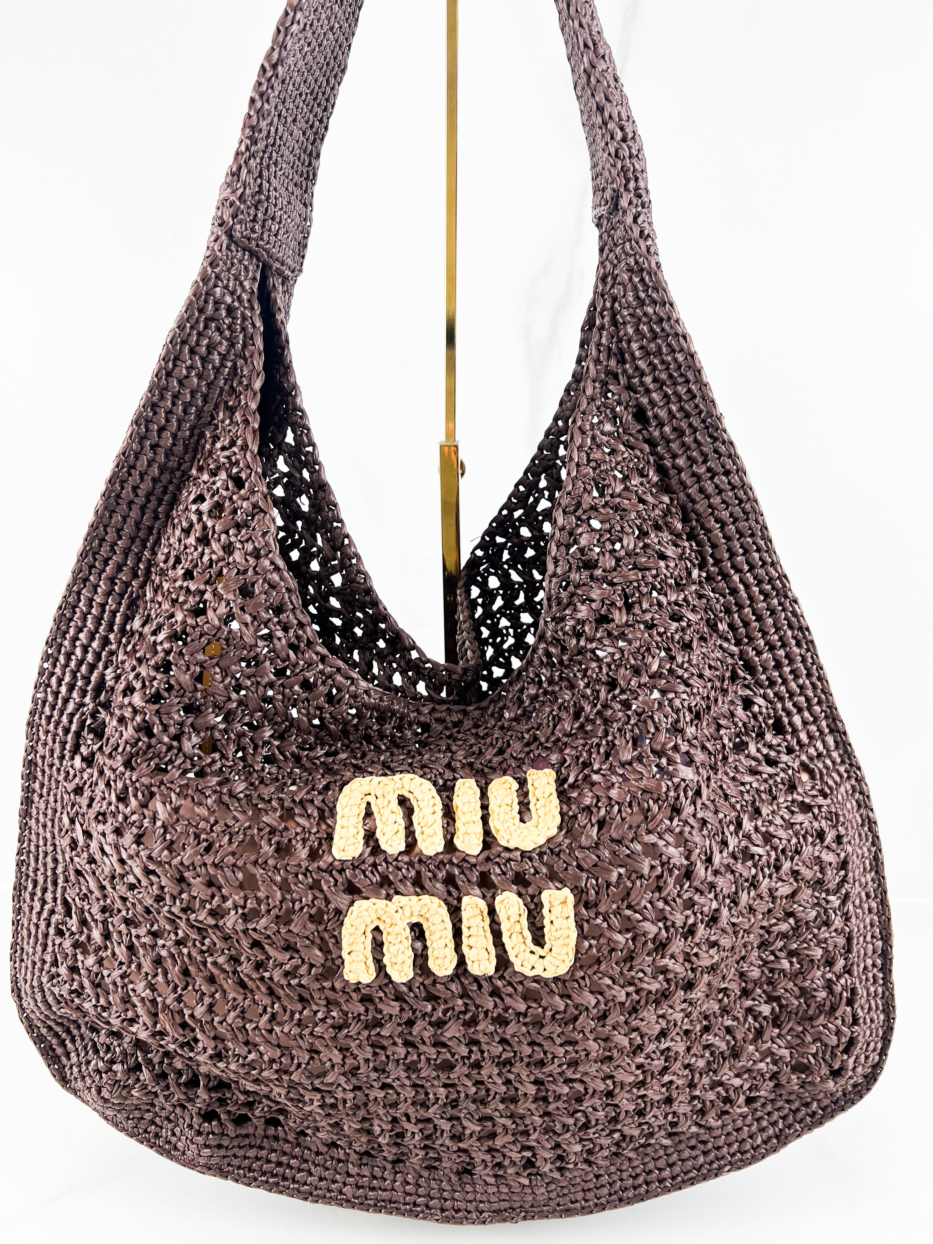 Miu Miu Beach Tote Bag