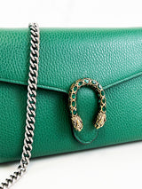 Gucci Green Dionysus Chain Wallet