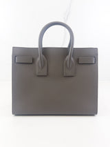 Saint Laurent Grey Large Sac De Jour with SHW