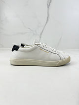 Saint Laurent Andy Leather Sneakers Size 36