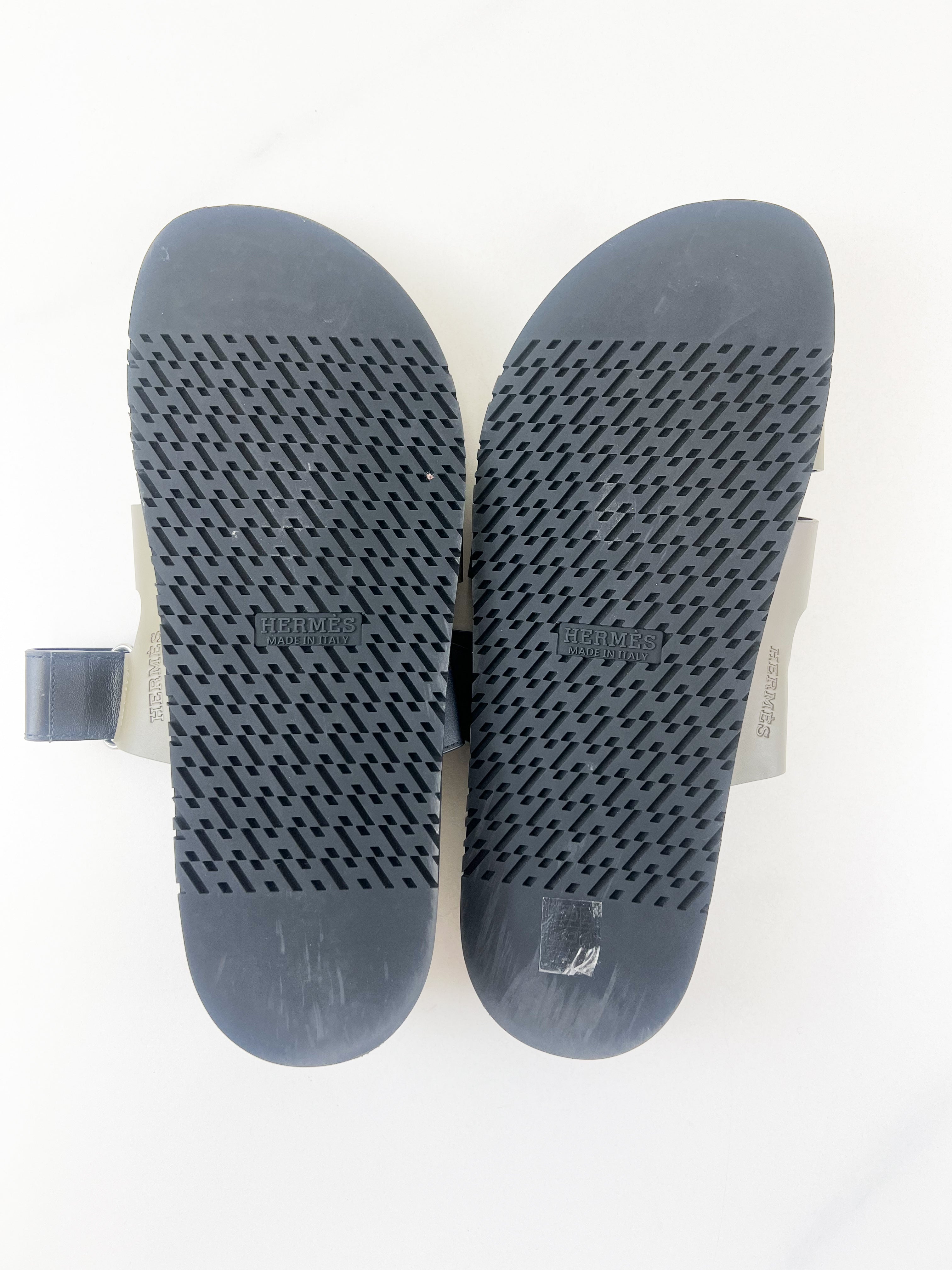 Hermes Chypre Sandals Size 41 Men's