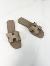 Hermes Oran Sandals Size 38.5