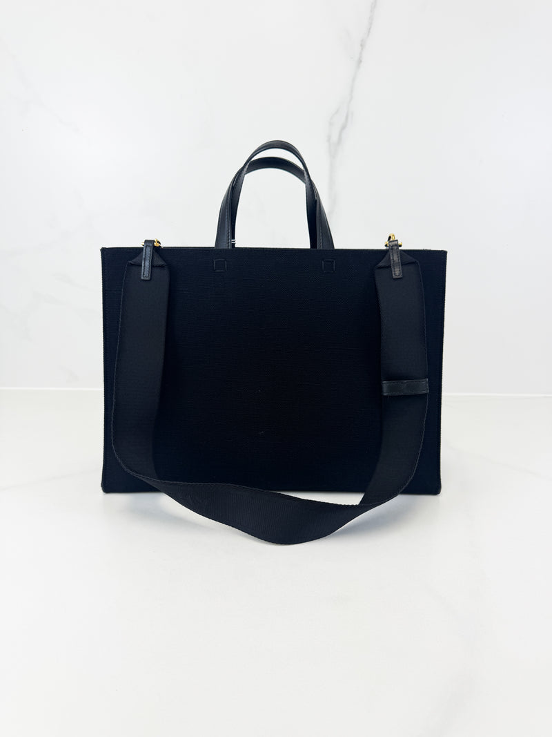 Medium G-Tote shopping bag in canvas