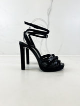 Saint Laurent Platform Ankle Strap Sandal Size 36
