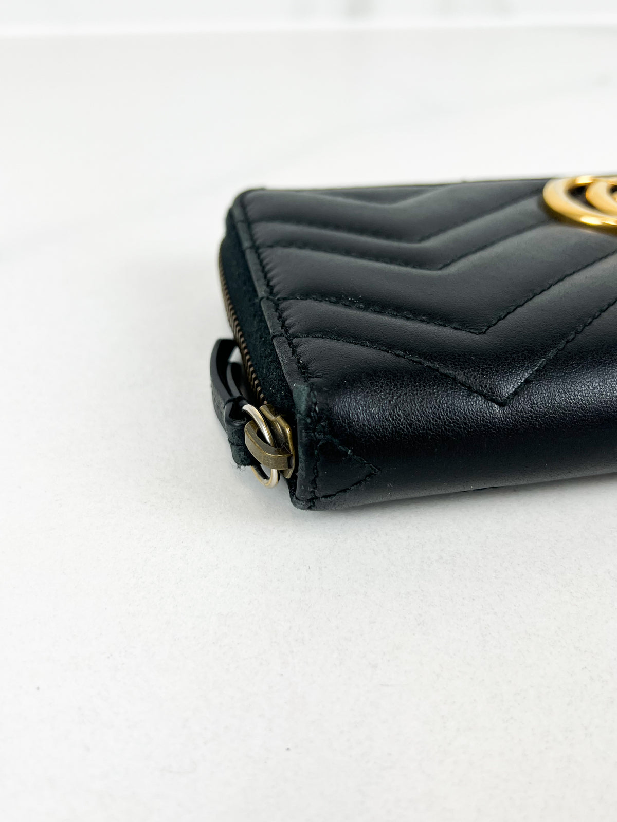 Gucci Marmont Zip Around Wallet