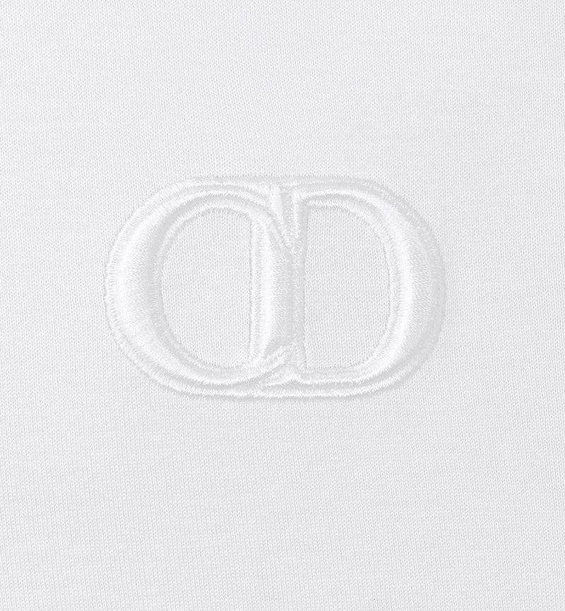 Christian Dior White CD Icon Relaxed T-Shirt Size Medium